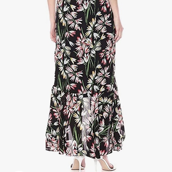 LIKELY RAE FLORAL WRAP MAXI HIGH LOW DRESS SMALL - Picture 5 of 6